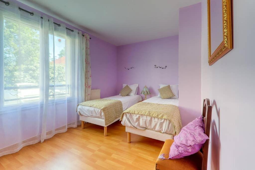 Amilly Park 6 Personnes 2 Chambres Pk Prive En Sous Sol سيري المظهر الخارجي الصورة
